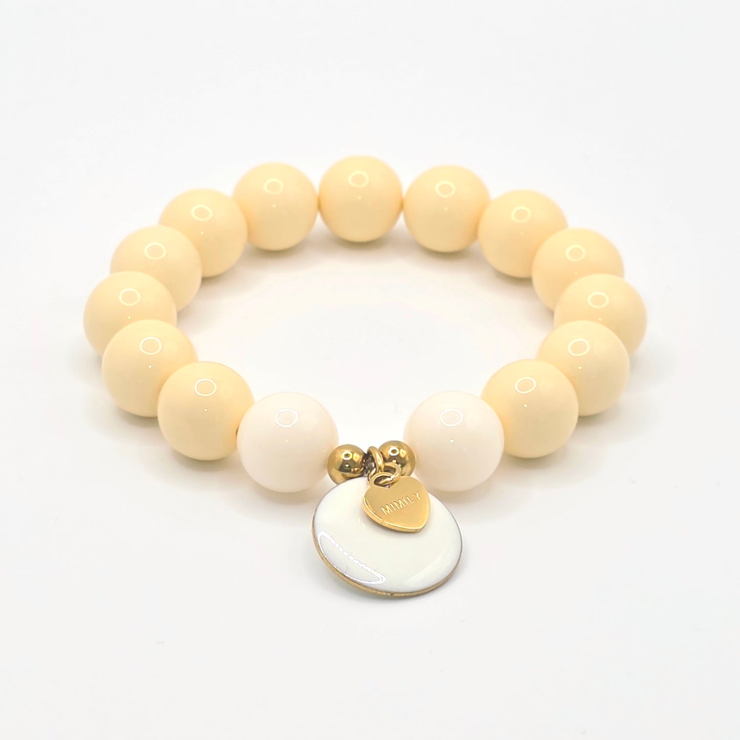 Armband Gr. S/M "Vanilla Cream"