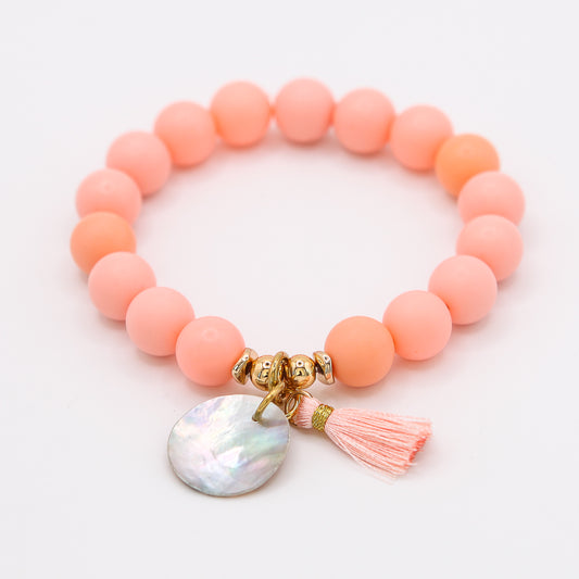 Armband Gr. M/L "Matt Apricot"