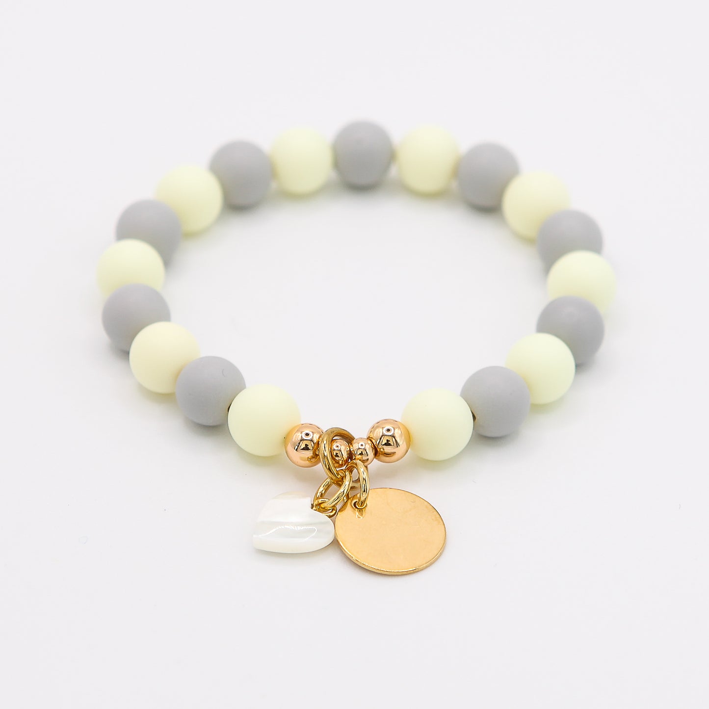 Armband Gr. M/L "little matt: grey soft"