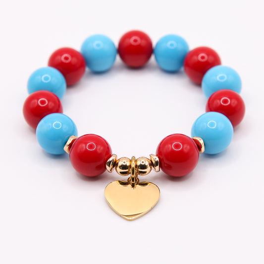 Armband Gr. S/M "Cherry In The Sky"
