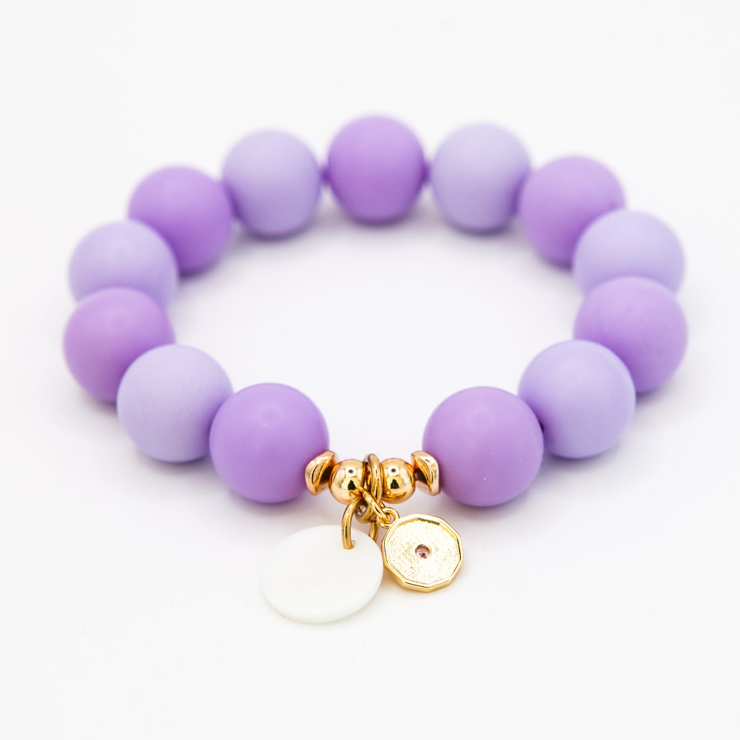 Armband Gr. M/L "BIG Matt Violet Velvet"