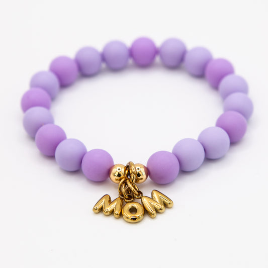 Armband WOW MOM "little matt purple"
