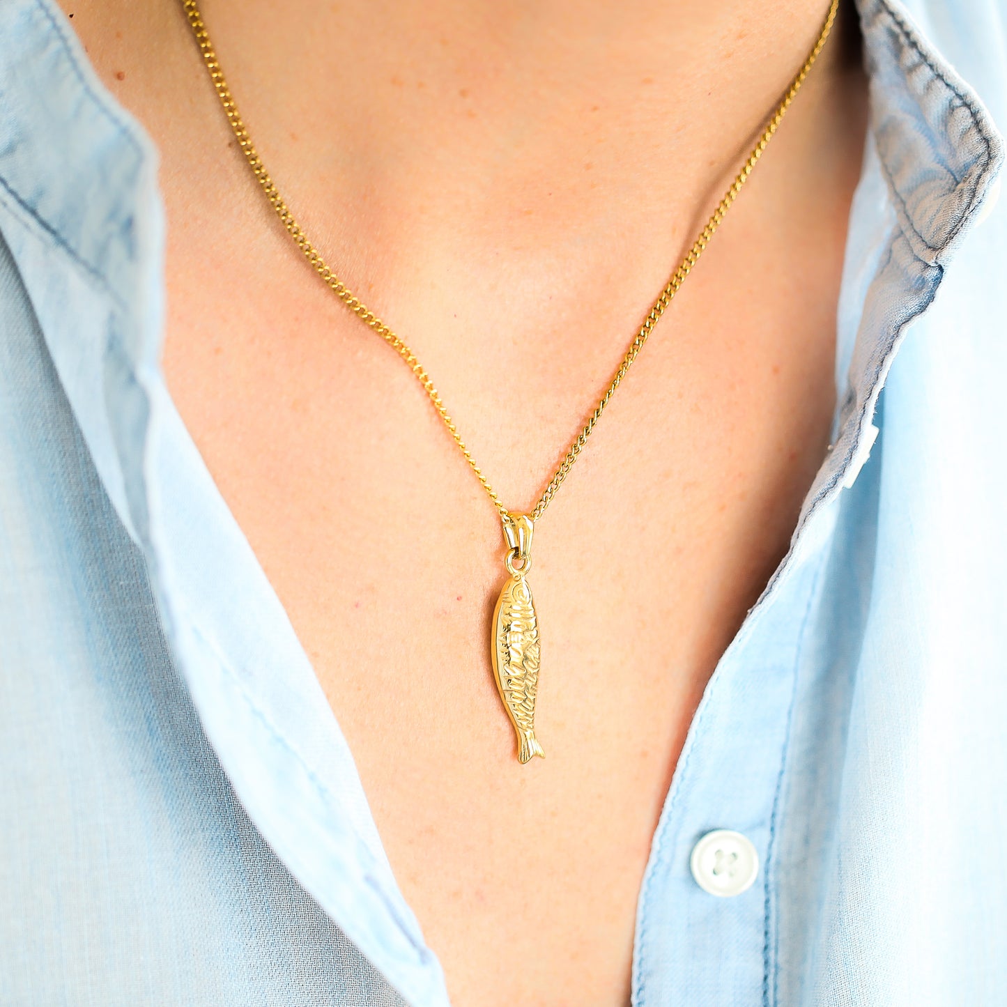 Halskette "Happy Fish"