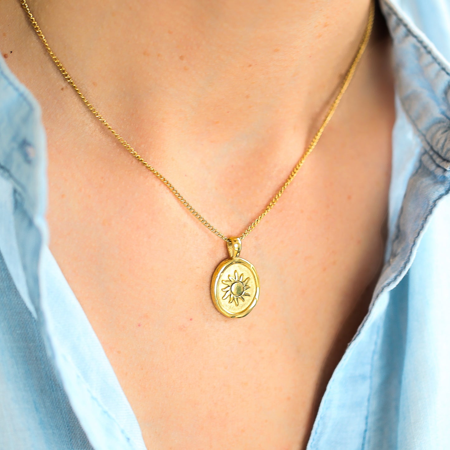 Halskette "Sun & Moon"