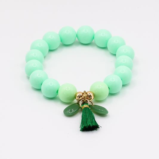 Armband Gr. S/M "Green Tears"