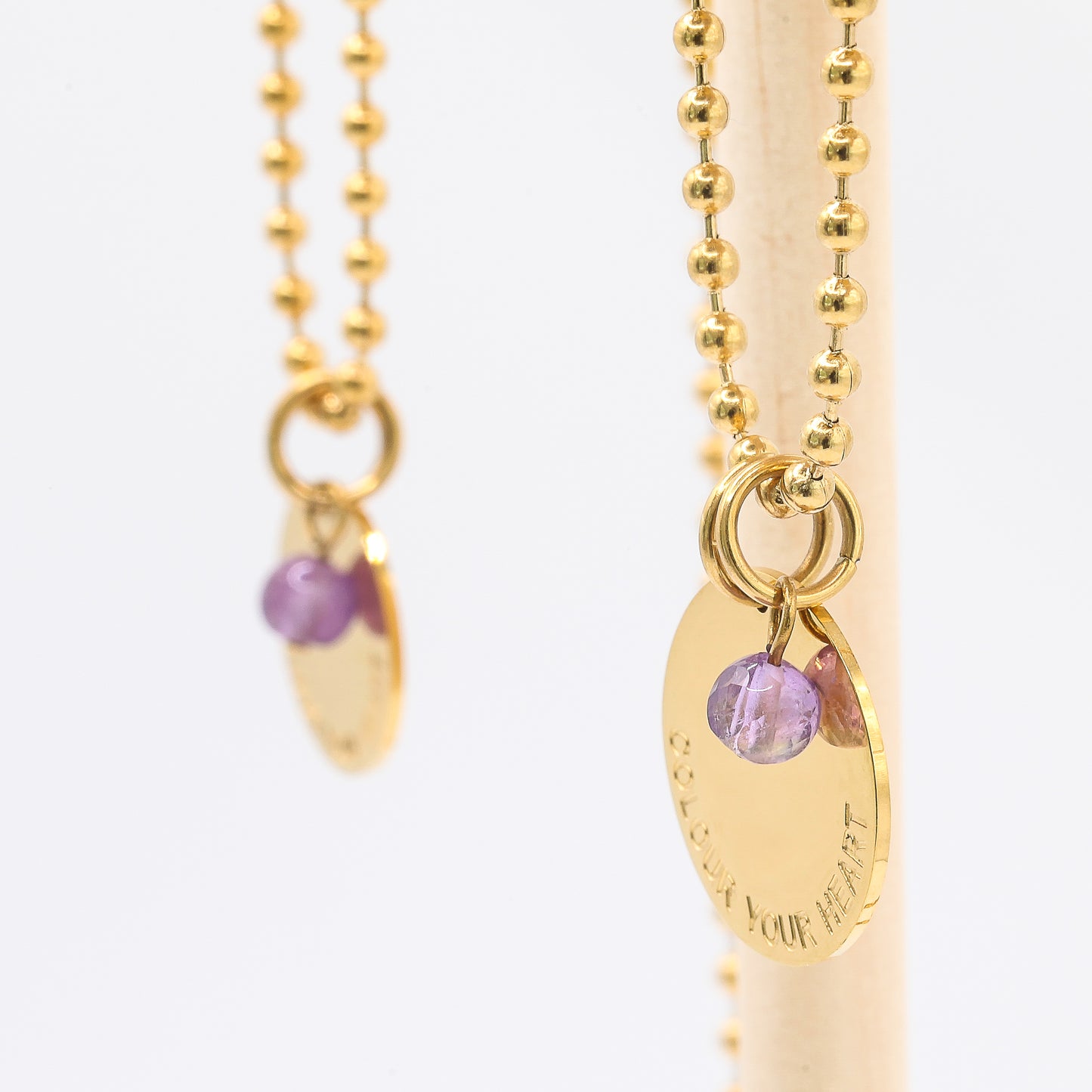 Halskette "Colour Your Heart" Coin/18