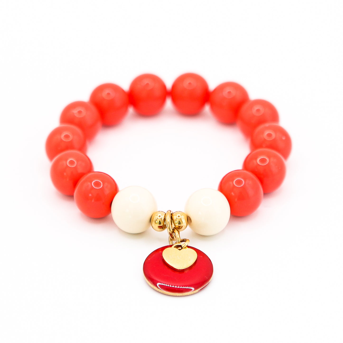 Armband Gr. M/L "Flamingo Flames"