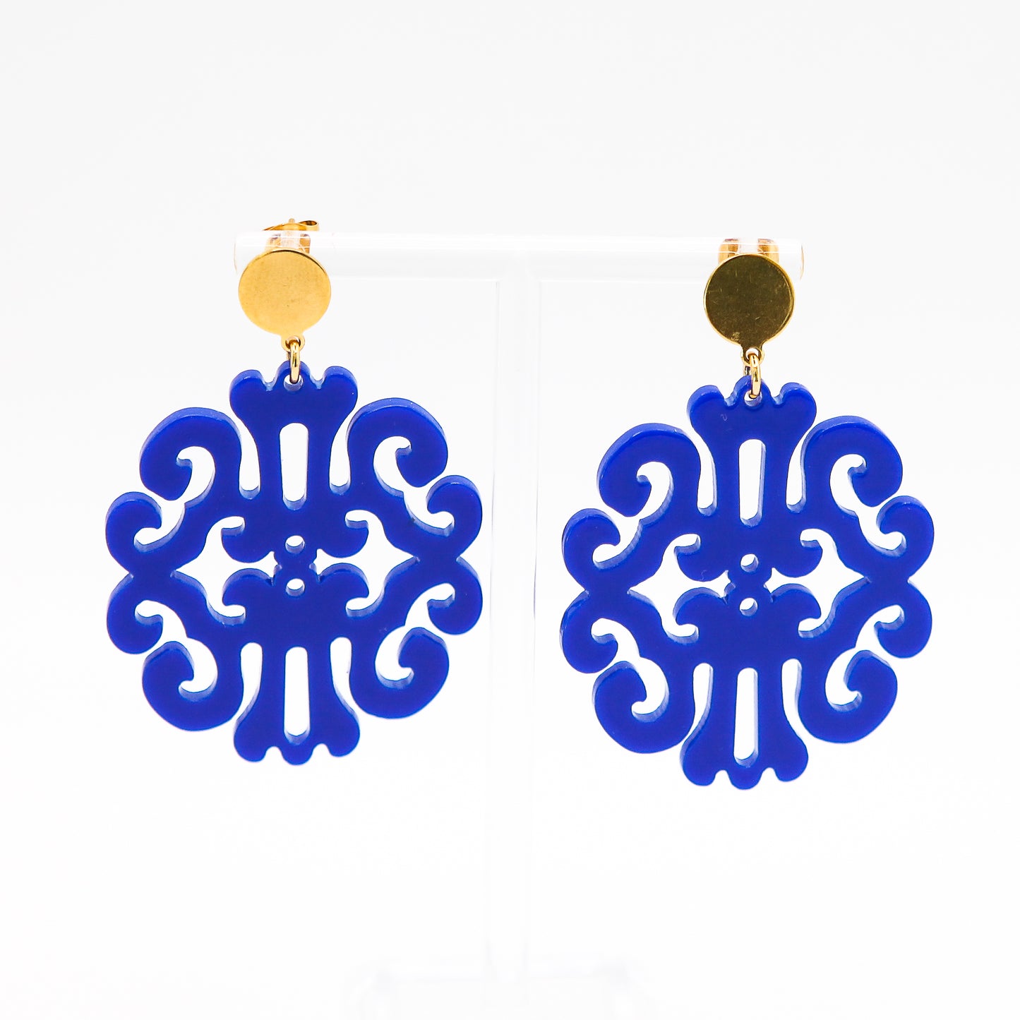 Ohrringe "Fun & Light" Azurblau