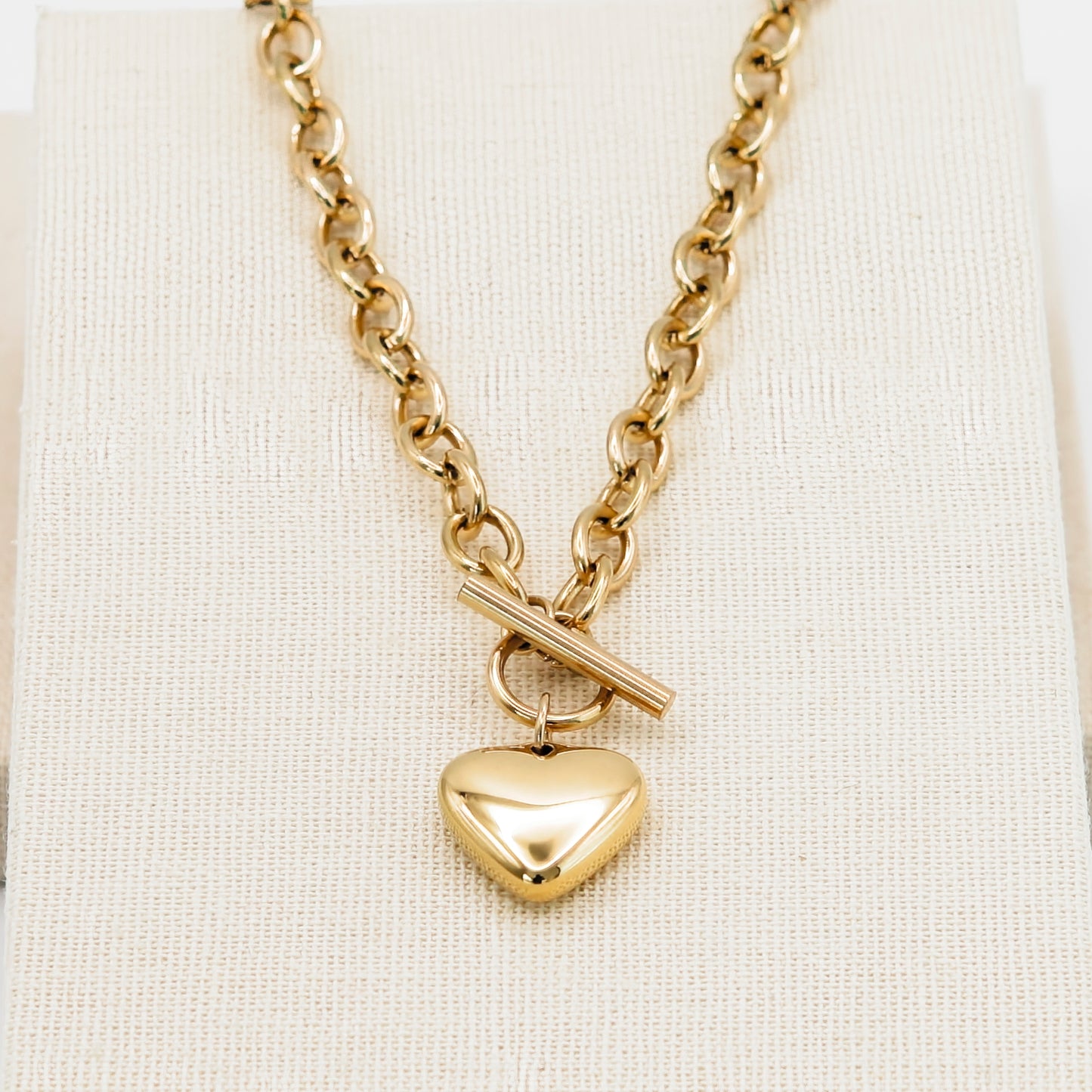 Halskette "Chunky Heart"