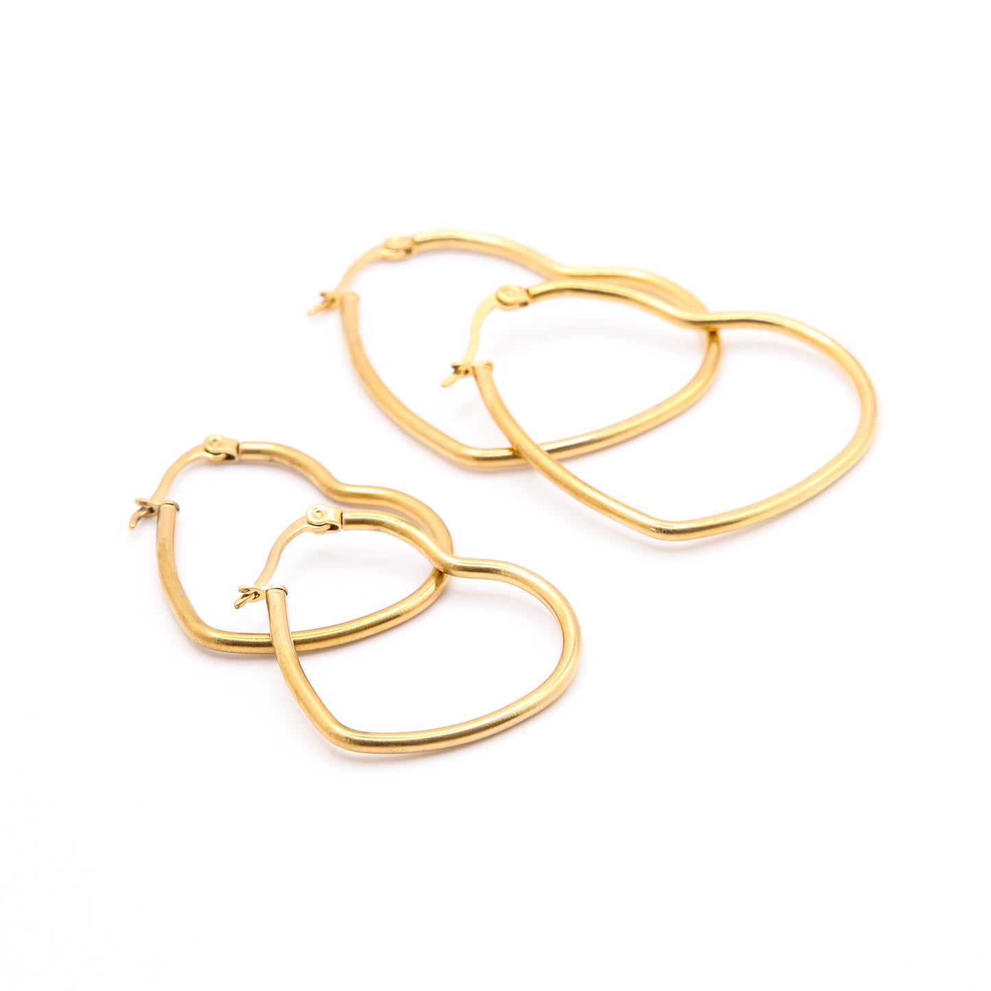 Ohrringe "Creolen Herz"