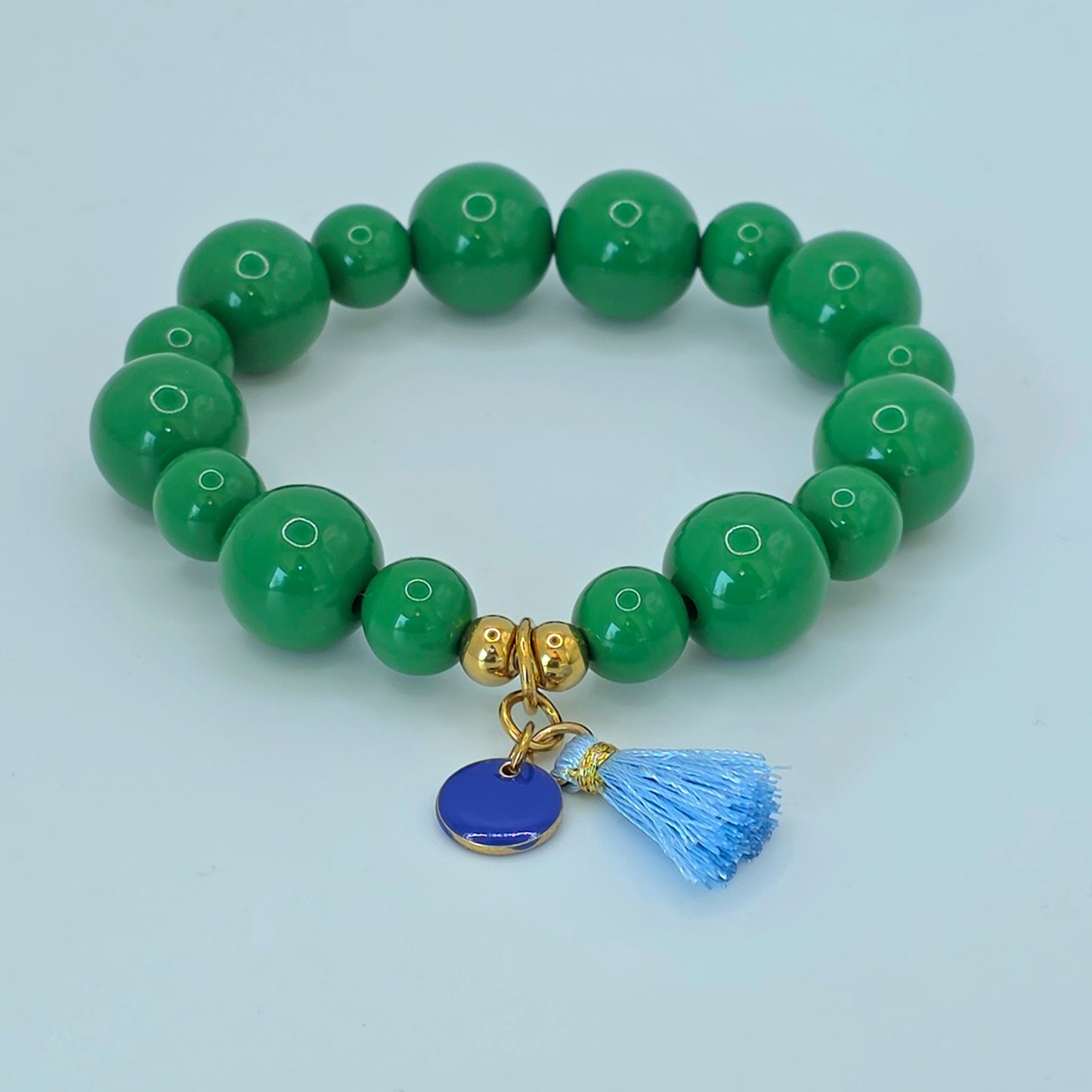 Armband Gr. S/M "Green Peas"