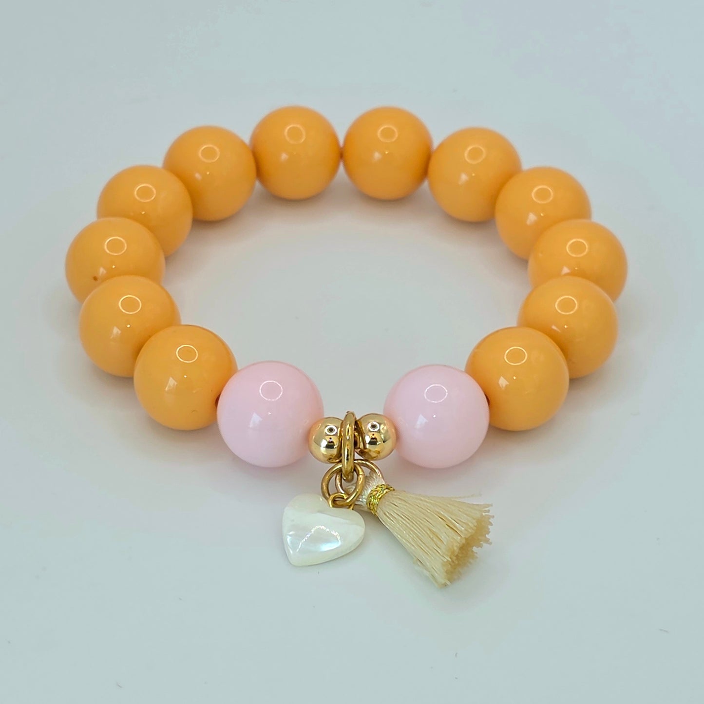 Armband Gr. S/M "Sweet Clementine"