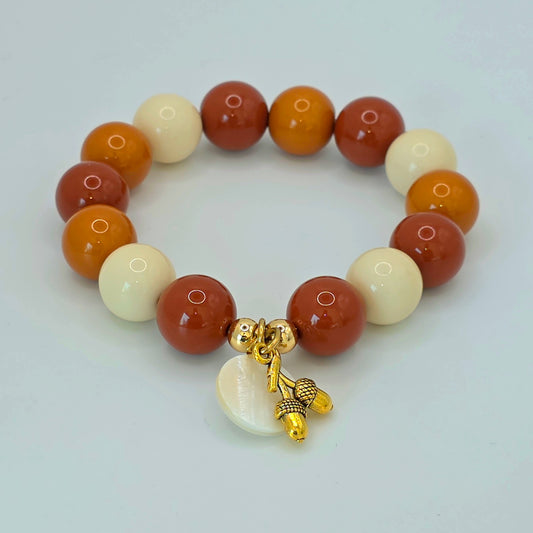 Armband Gr. S/M "Let's go nuts"