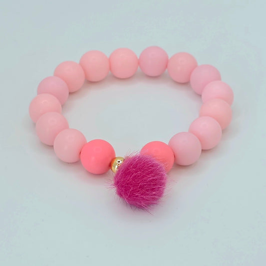 Armband Gr. S/M "Matt Rose/Pink"