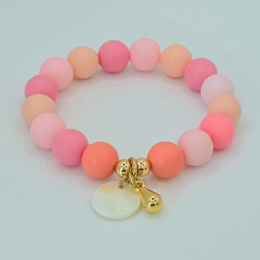 Armband Gr. S/M "Matt Summer Pinky"