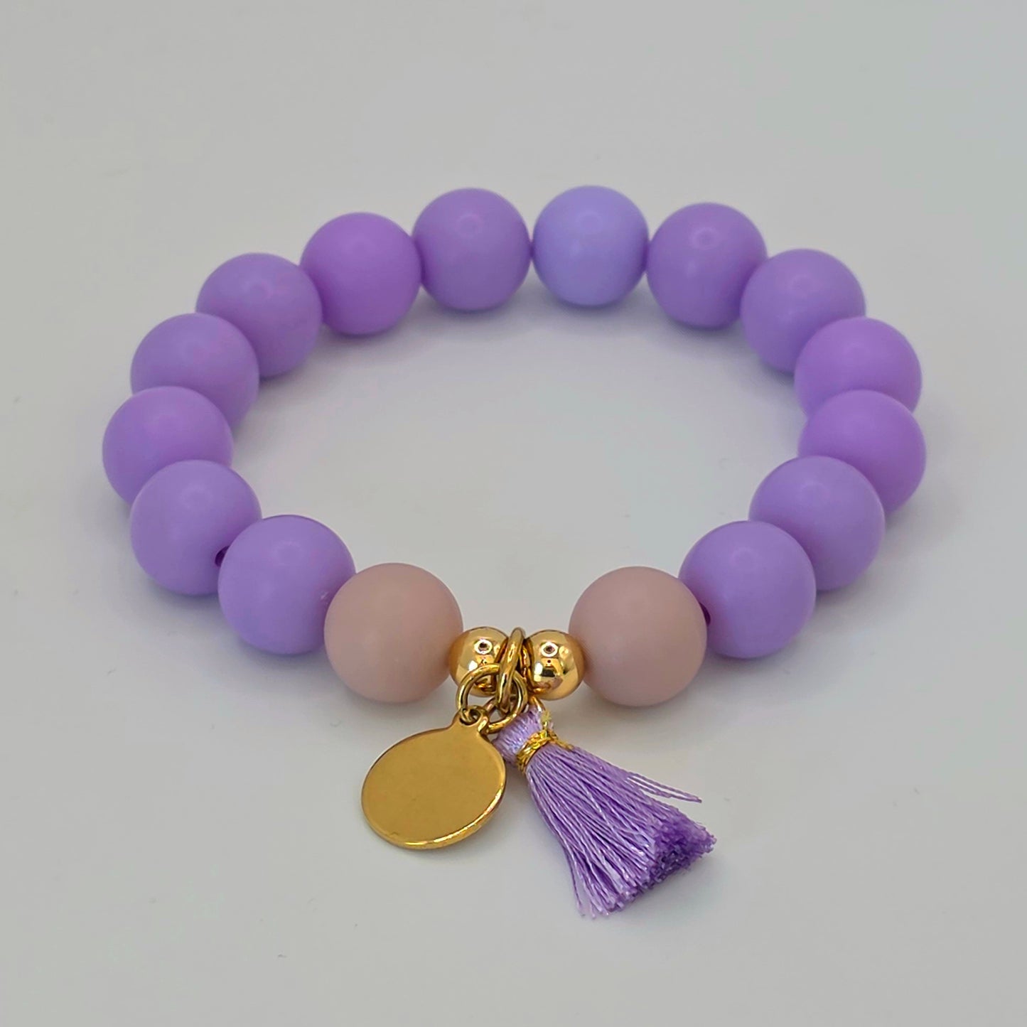Armband Gr. S/M "Matt Lila Pause"