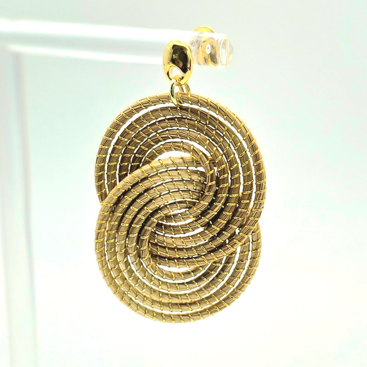 Ohrringe "Gold Gras" gold/gold