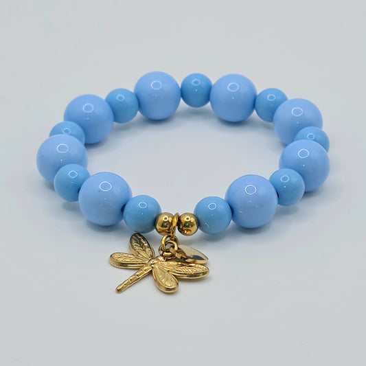 Armband Gr. M/L "Dragonfly Sky"