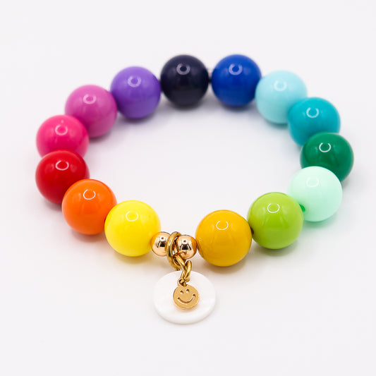 Armband Gr. S/M "Happy Rainbow"
