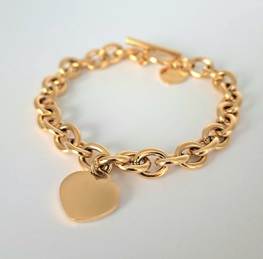 Armband "Chunky Funky" Herz