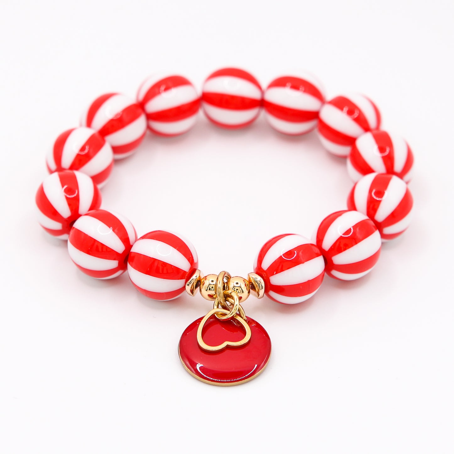 Armband Gr. M/L "Stripes Red"