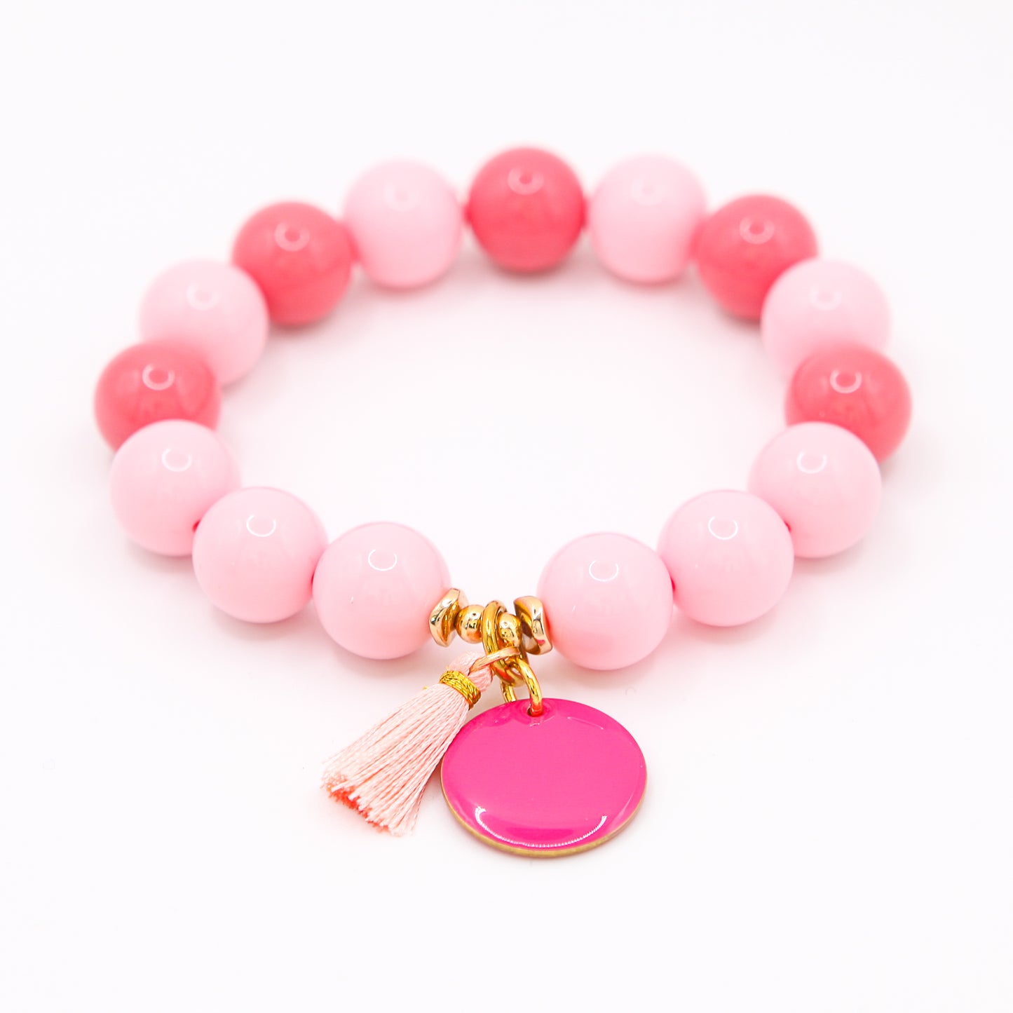 Armband Gr. M/L "Pink Blossom"