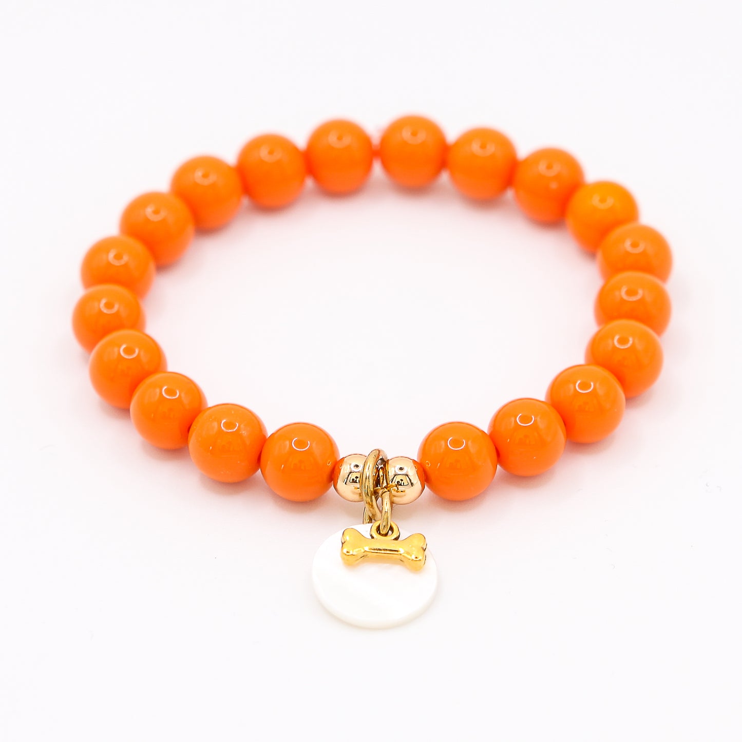Armband Gr. M/L "little joy - orange dog"