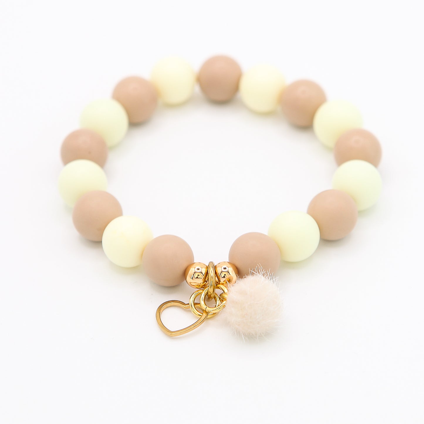 Armband Gr. M/L "Matt Sand & Stone"