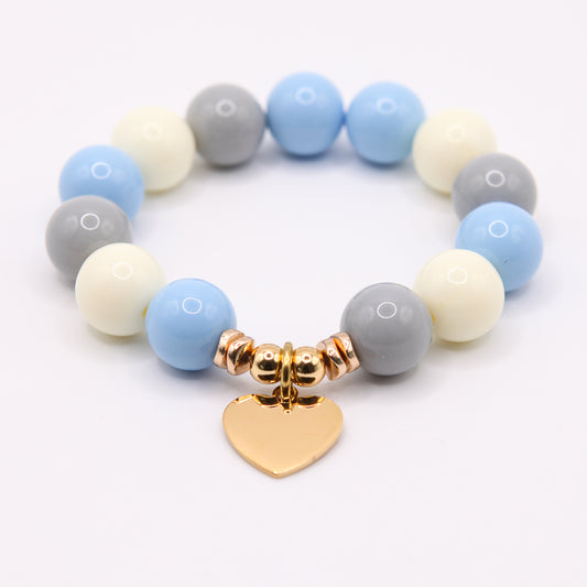 Armband Gr. S/M "Pale Heart"