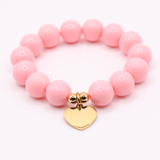 Armband Gr. S/M "Blasser Lachs"