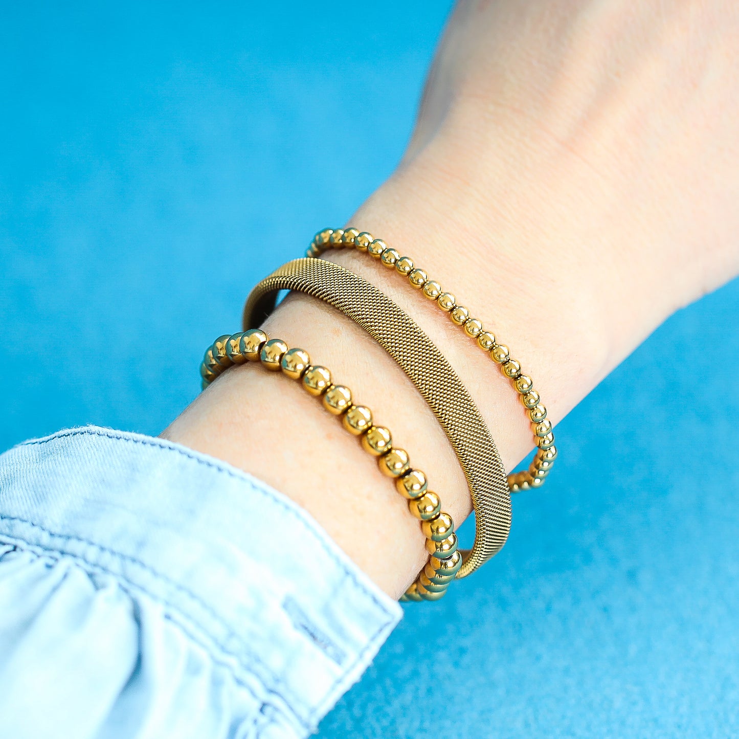 Armband "Golden Hour 4 mm"