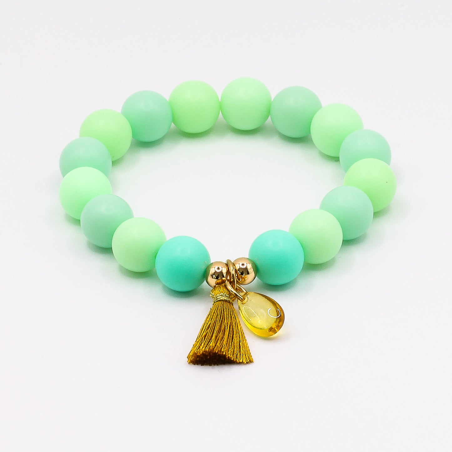 Armband Gr. S/M "Matt Green Curry"