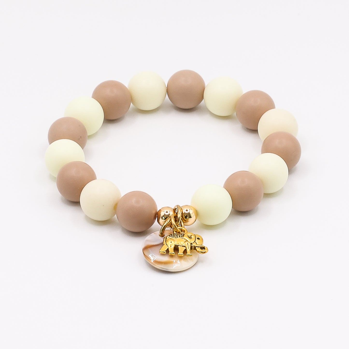 Armband Gr. S/M "Beige Elephant"