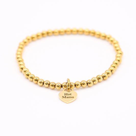 Armband "Hot Mama" 4 mm