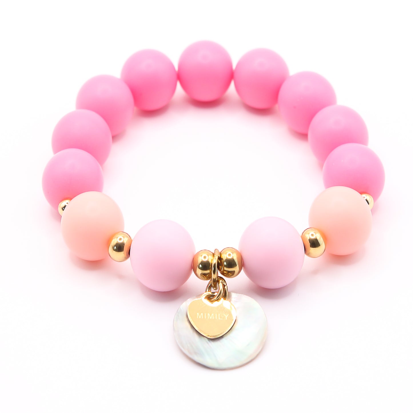 Armband Gr. S/M "Himbeertorte"