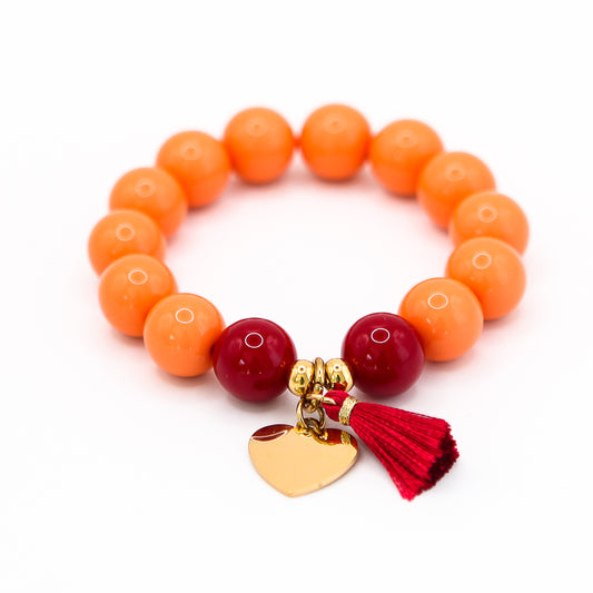 Armband Gr. M/L "Amaryllis Kiss"