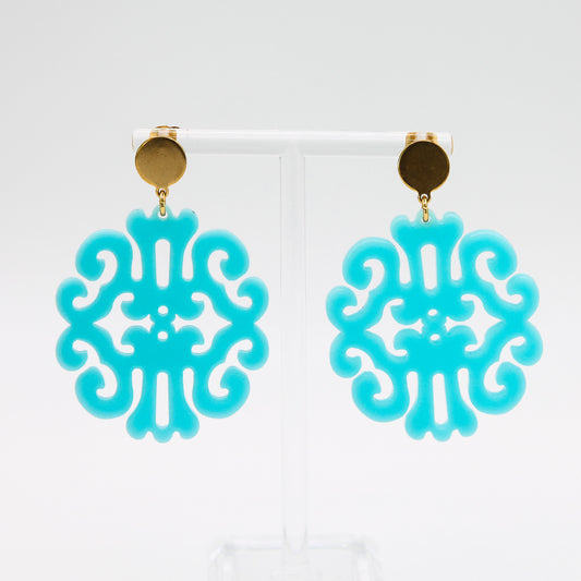 Ohrringe "Fun & Light" Türkis