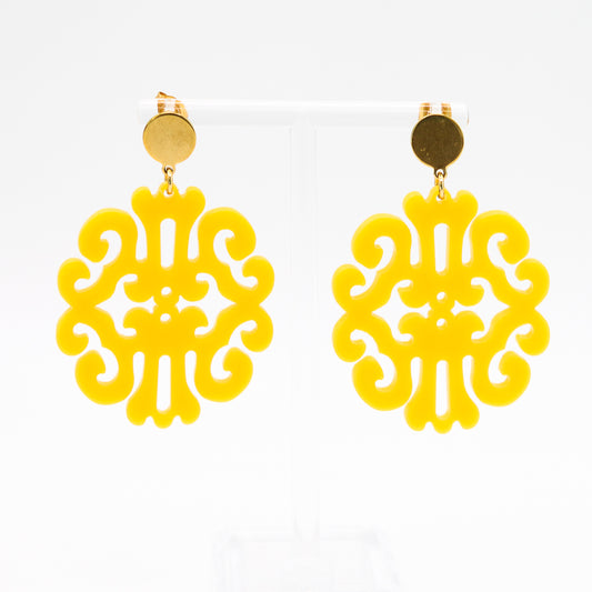 Ohrringe "Fun & Light" Gelb