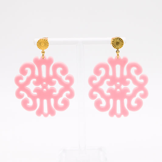 Ohrringe "Fun & Light" Puderrosa