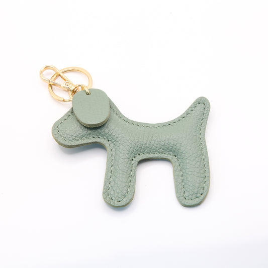 Hunde Keyring / Bag Charm (Salbeigrün)