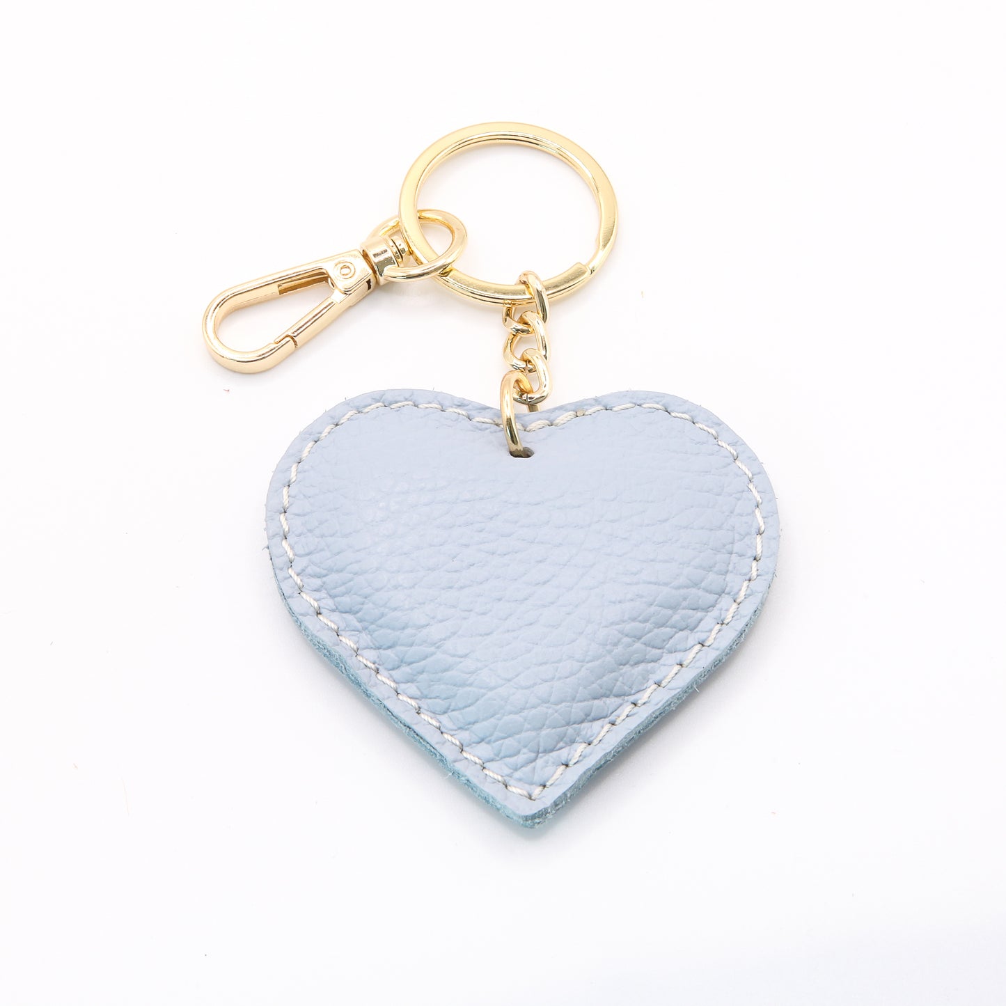Herz Keyring / Bag Charm (hellblau)