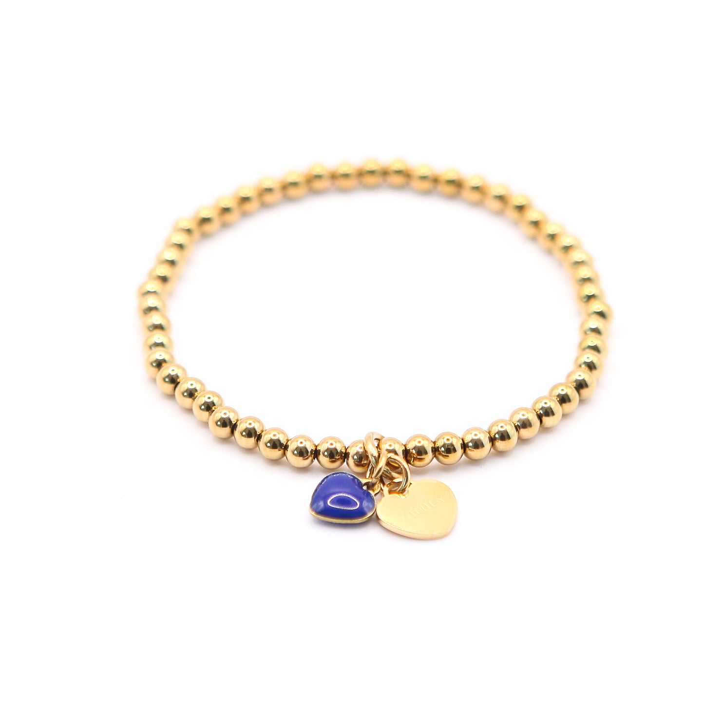 Armband "MIMILY" Herzl blau