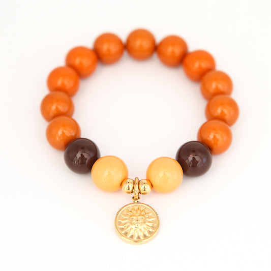 Armband Gr. S/M "Herbstsonne"