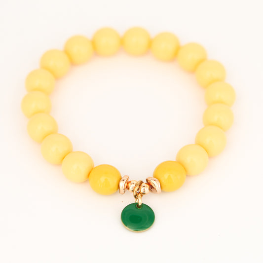 Armband Gr. S/M "little joy - soft yellow"