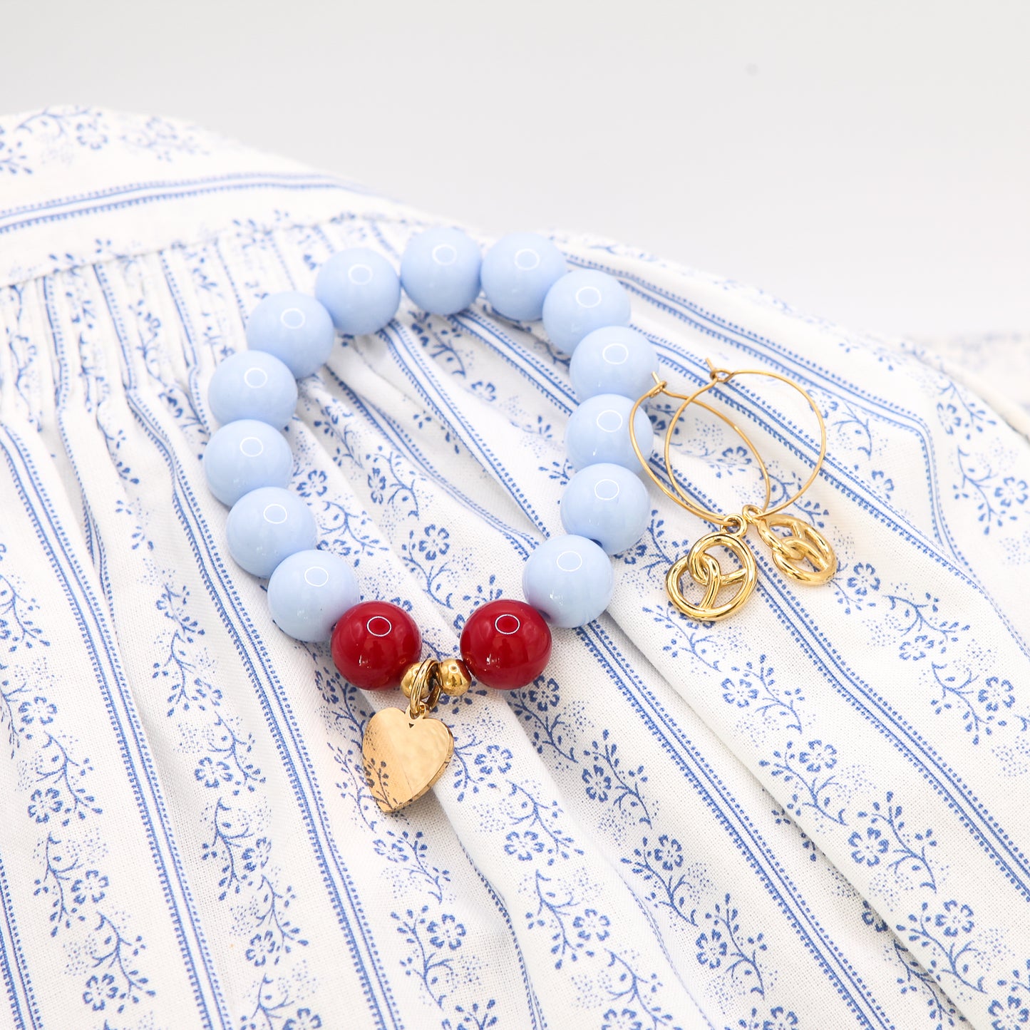 Ohrringe "Brezel Hoops"