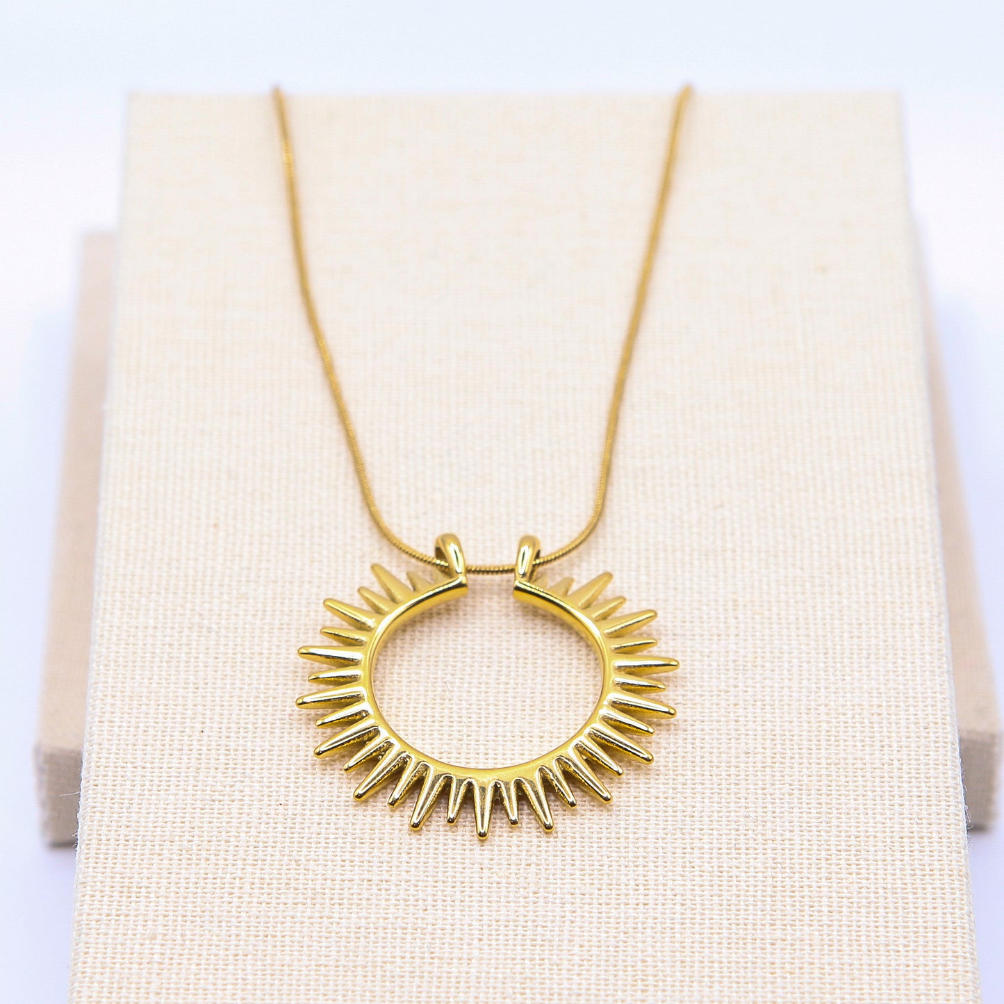 Halskette "Golden Sun"