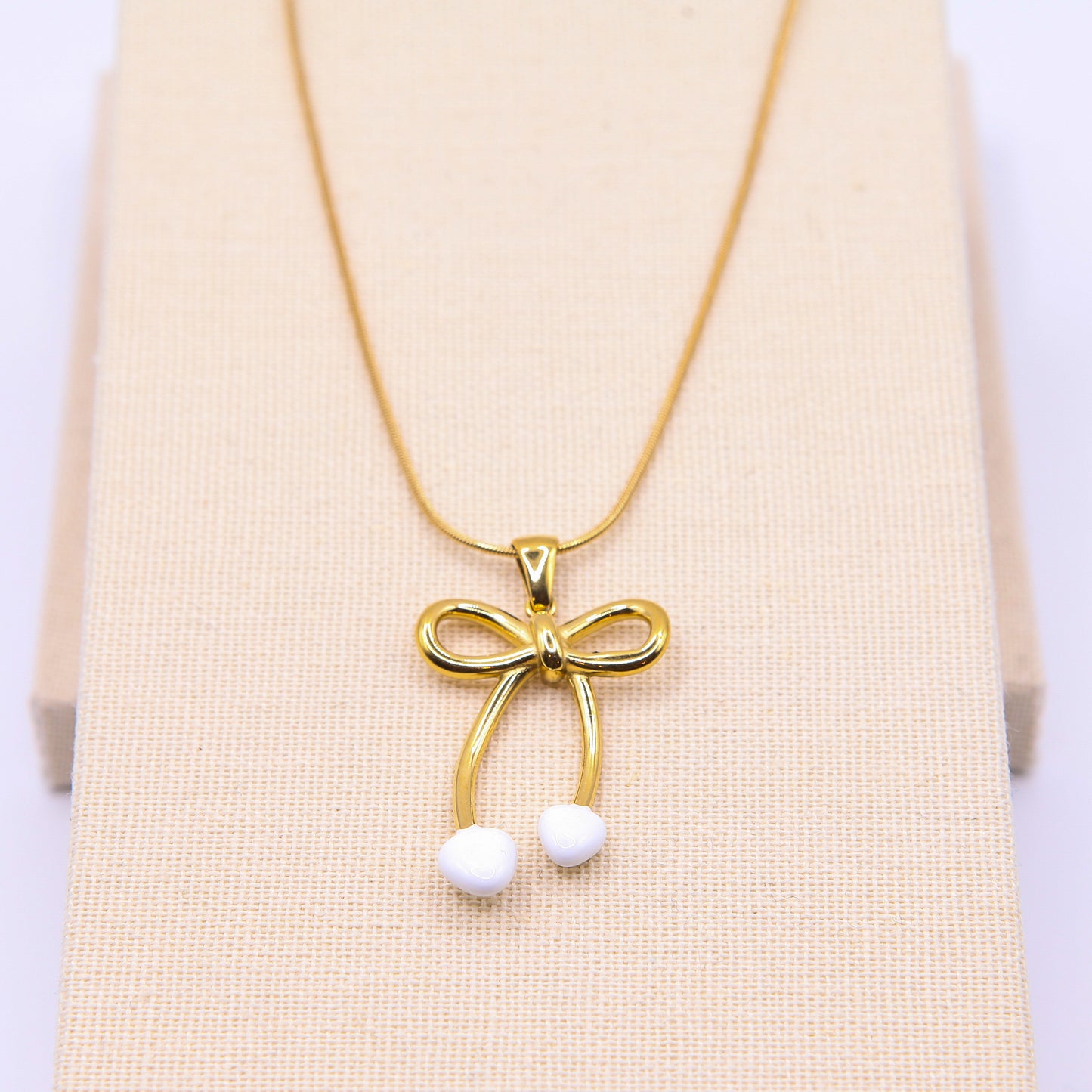 Halskette "Schleifchen"