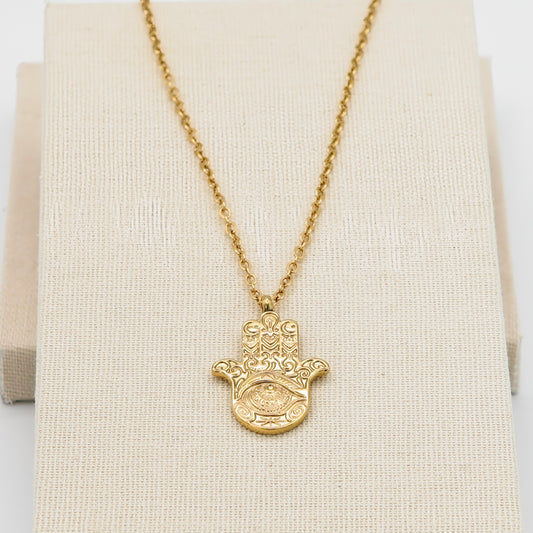 Halskette "Lucky Hamsa"