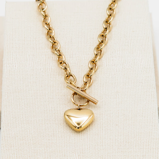 Halskette "Chunky Heart"